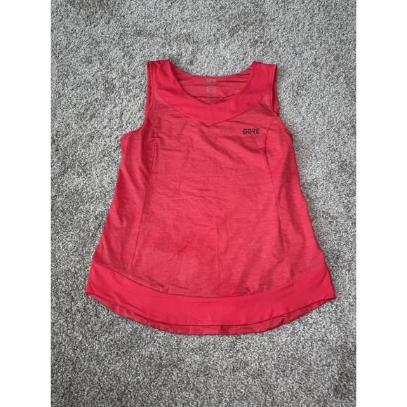 GORE RUNNING Wear TANK TOP SLEEVELESS SHIRT CYCLING WOMENS Size XL Pink - Picture 1 of 6